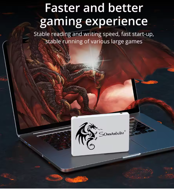 SSD SomnAmbulist 2.5 64 GB 128 GB 256 GB 512 GB para laptop desktop unidade de estado sólido SATA3 120 GB 240 GB 480 GB