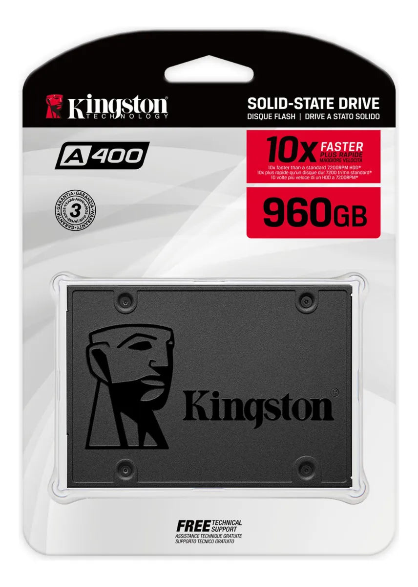 SSD Kingston Unidade interna de estado sólido 120 GB 240 GB 480 GB 2,5 polegadas SATA III HDD Disco rígido HD Notebook PC 960 GB 500 GB 1 TB gb
