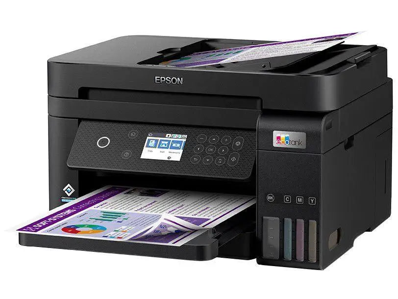 Epson Ecotank L6270 Multifunctional Printer Color Ink Tank USB Wi-Fi ADF - Bivolt