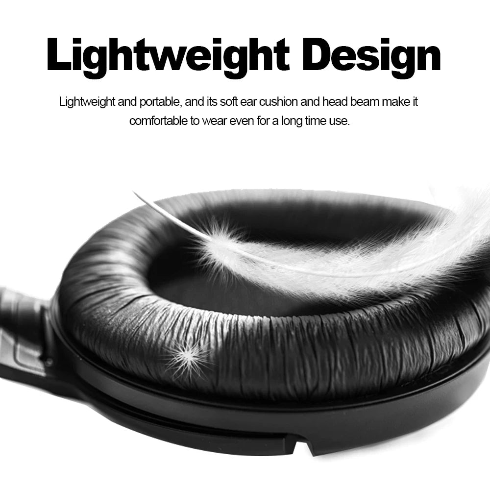 Fones de ouvido Sennheiser HD 206 com fio de 3,5 mm, graves profundos, estéreo, isolamento de ruído, fones de ouvido para jogos esportivos, para iPhone e Android