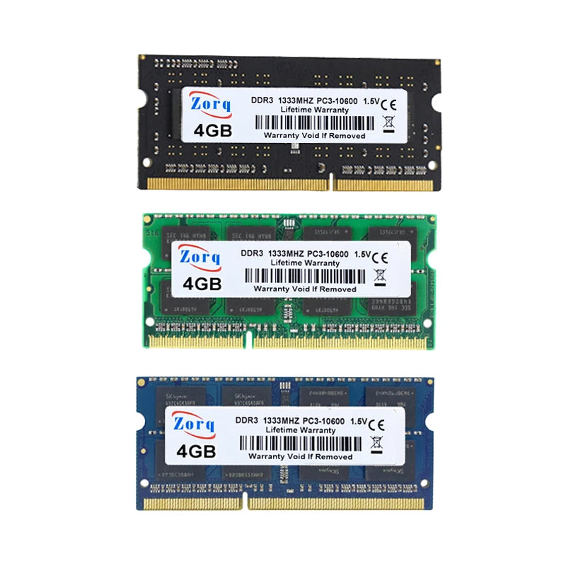 DDR3 DDR3L DDR4 4GB 8GB 16GB Laptop Memory Ram PC2 6400 5300 PC3 PC3L 1066 1333 1600Mhz PC4 2133 2400 2666Mhz Sodimm Memoria Ram