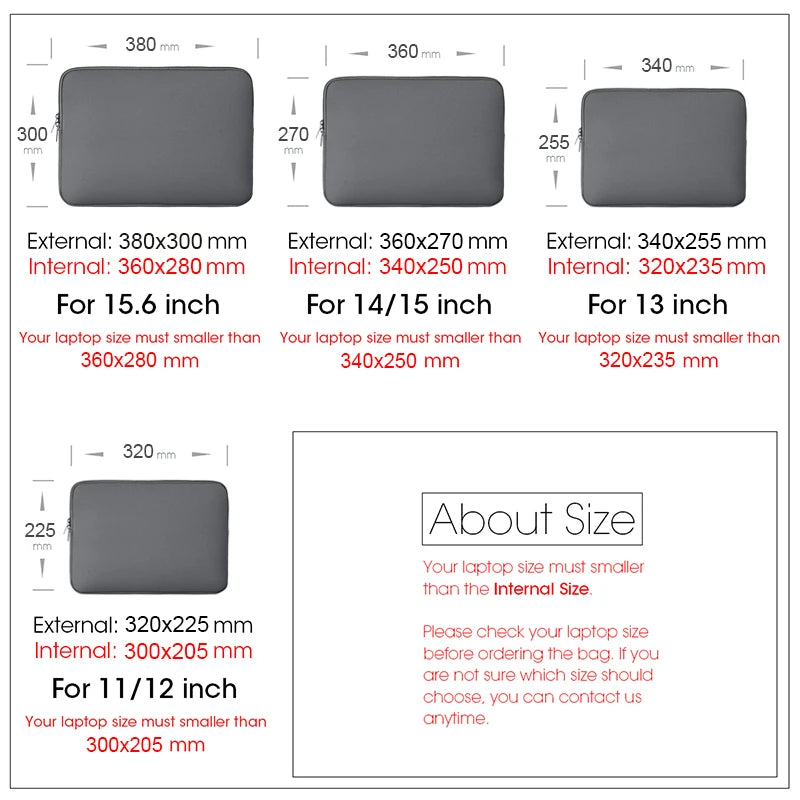 Capa protetora para Notebook, Lenovo, Dell, Samsung, Acer e outros, compatível com MacBook Air, MacBook Pro Retina de 13, 14, 15 e 15,6 polegadas.