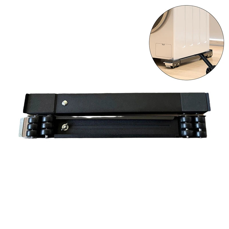 Roletes de Alta Resistência para Eletrodomésticos, Base Móvel para Máquina de Lavar com Capacidade de 300KG, Dupla Fileira com 24 Rodas