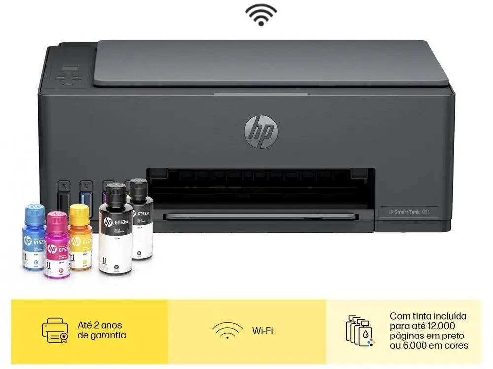 HP Smart Tank Multifunctional Printer 581 Wi-Fi