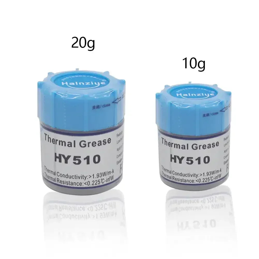 HY510 Desktop Computer CPU Thermal Grease Compound Paste Heat Conductive Silicone Paste for Cooling Heat Sink with Scraper