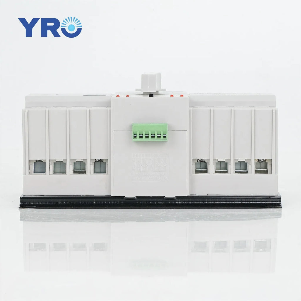 Chave de Transferência Automática de Dupla Alimentação (Dual Power Automatic Transfer Switch) AC ATS 2P / 4P 230V / 400V 125A Classe CB – Modelo YRQ2CB-125