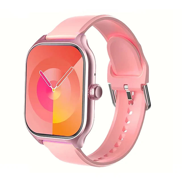 Relógio Inteligente para Android e iOS – Tela HD de 1,83”, Chamadas por Bluetooth, Alerta de Mensagens, Controle de Música, Modo Esporte – Smartwatch Masculino e Feminino – Presente Ideal