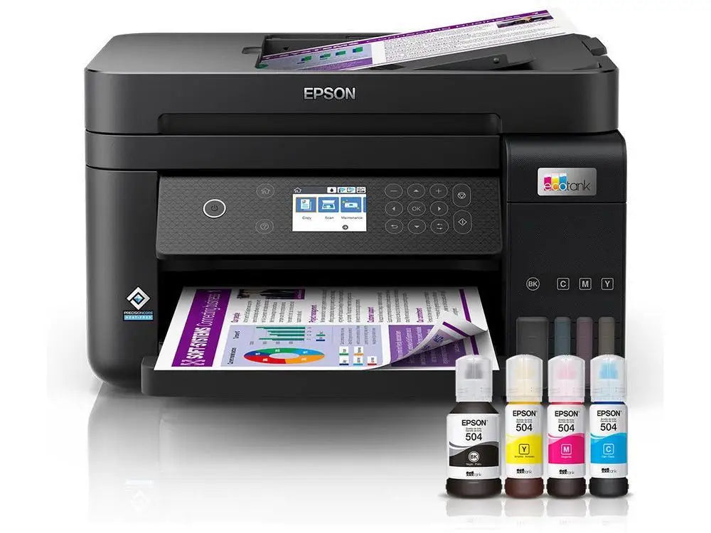 Epson Ecotank L6270 Multifunctional Printer Color Ink Tank USB Wi-Fi ADF - Bivolt