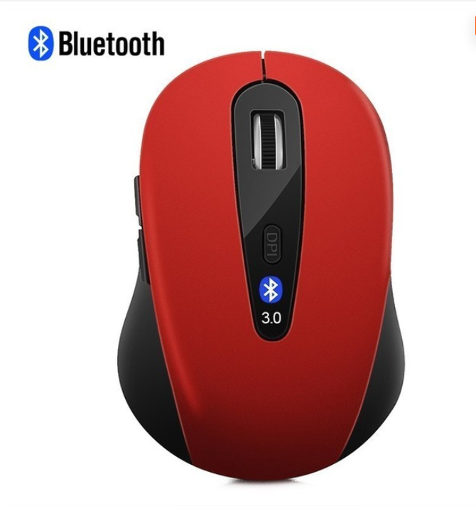 Rato de jogo sem fio bluetooth bt 3.0 rato óptico do computador 1600 dpi 6 botões pc gamer escritório 3d mouse para ipad portátil telefone
