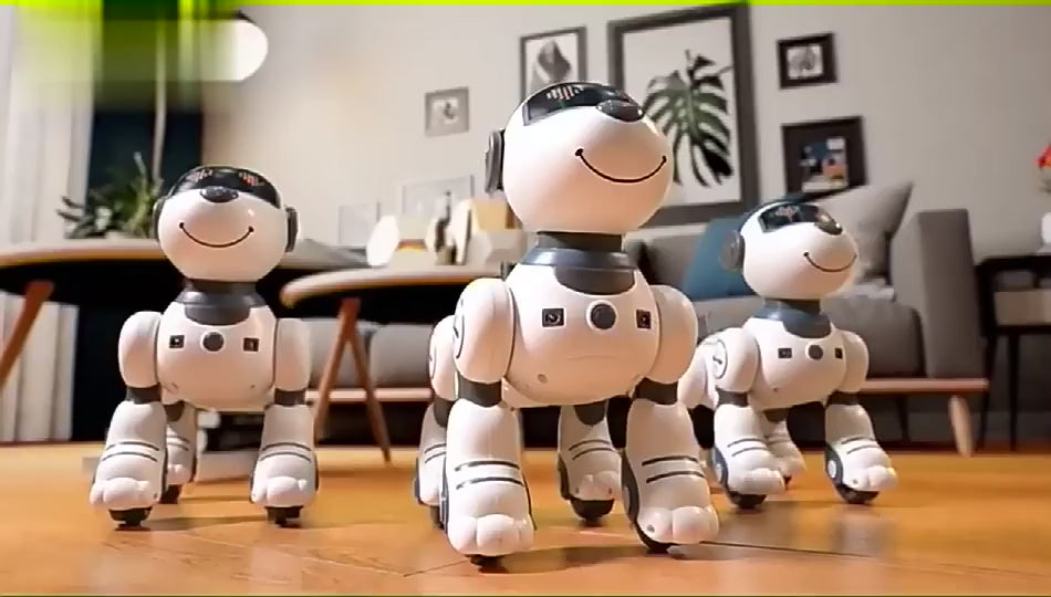 Engraçado rc robô eletrônico cão dublê comando de voz programável touch-sense música música robô cão para brinquedos das crianças