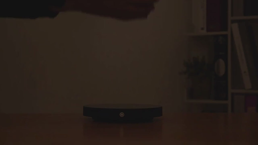 Globo de Levitação Magnética, Luz Noturna LED 3D Luminescente com Rotação Automática, Decoração de Mesa para Escritório, Presente Criativo