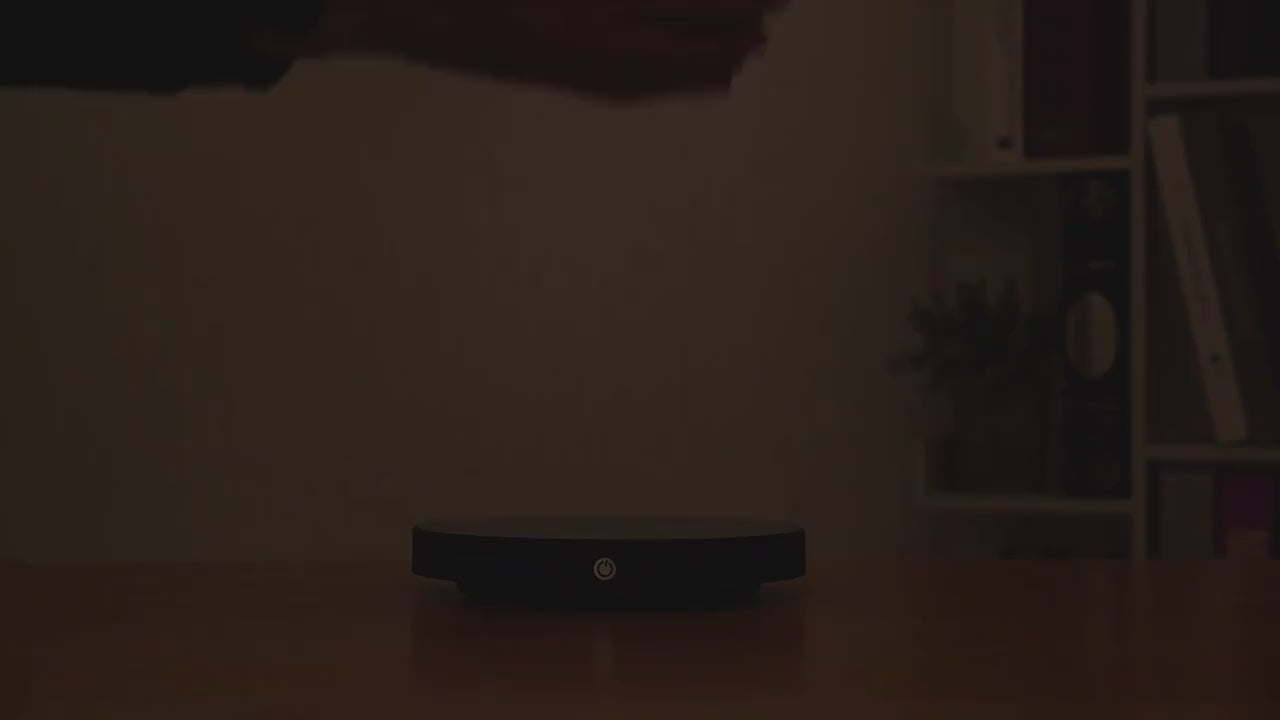 Globo de Levitação Magnética, Luz Noturna LED 3D Luminescente com Rotação Automática, Decoração de Mesa para Escritório, Presente Criativo